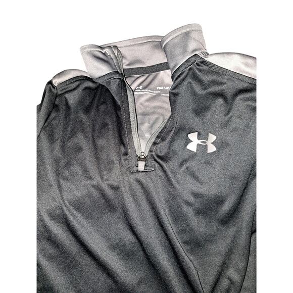 Under Armour Boys Youth Small Heatgear Long Sleeved Shirt - Picture 2 of 3